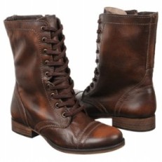 Steve Madden Troopa Brown Lace Boot